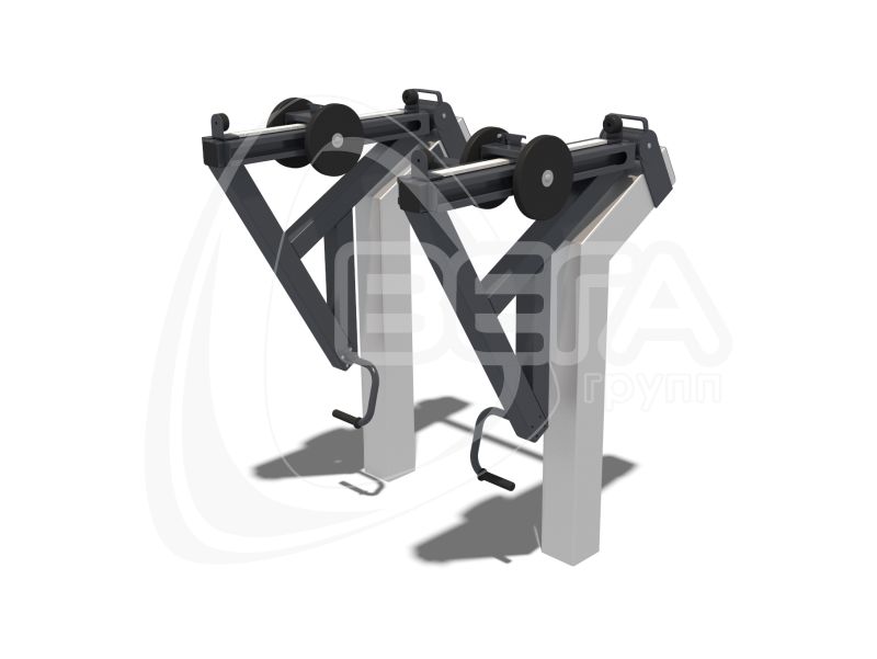 Тренажер "Тяга к поясу стоя" с переменной нагрузкой ТР065